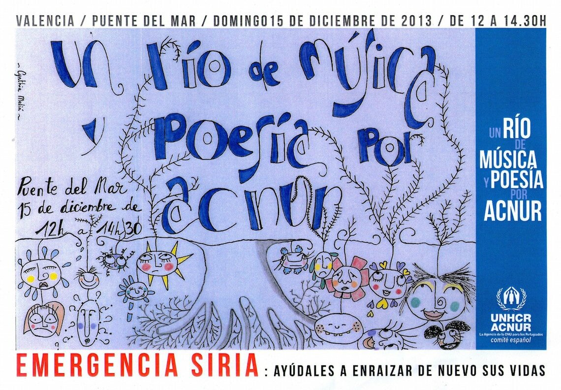 ACNUR. Un río de solidaridad por Siria